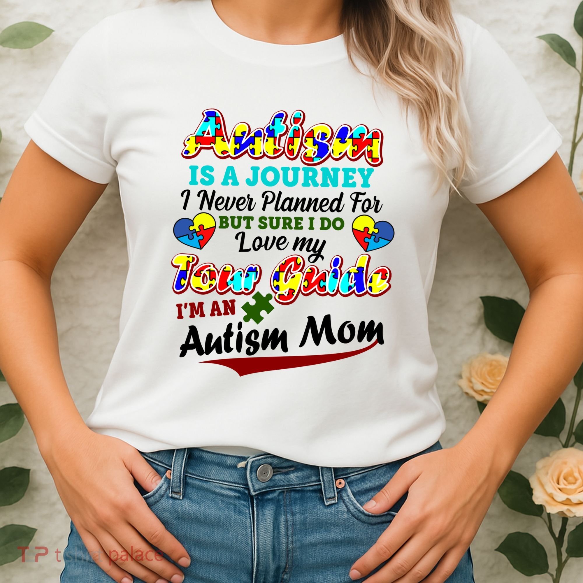 I'm An Autism Mom Tour Guide Quote Women's T-Shirt