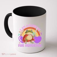 I Am A Conduit For Nonsense Funny Frog Knight Gift Coffee Mug thumb 0