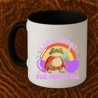 I Am A Conduit For Nonsense Funny Frog Knight Gift Coffee Mug thumb 2
