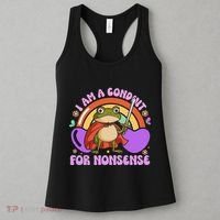 I Am A Conduit For Nonsense Funny Frog Knight Gift Women's Tank Top thumb 3
