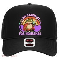 I Am A Conduit For Nonsense Funny Frog Knight Gift Hat thumb 0