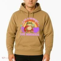 I Am A Conduit For Nonsense Funny Frog Knight Gift Hoodie thumb 2