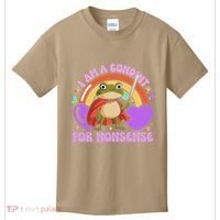 I Am A Conduit For Nonsense Funny Frog Knight Gift Kids T-Shirt thumb 0