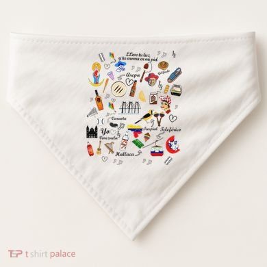 I Am A Proud Venezuelan USA-Made Doggie Bandana