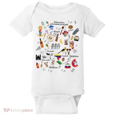 I Am A Proud Venezuelan Baby Bodysuit