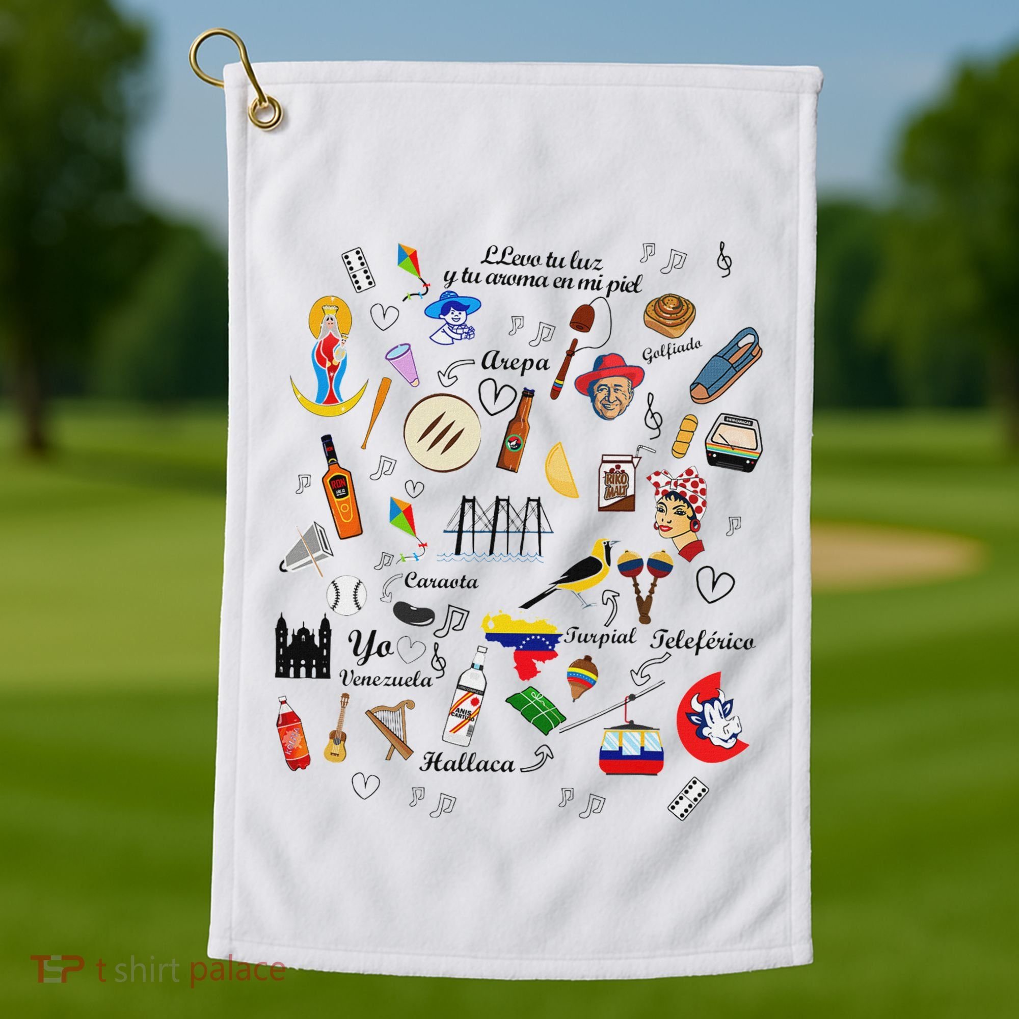 I Am A Proud Venezuelan Golf Towel