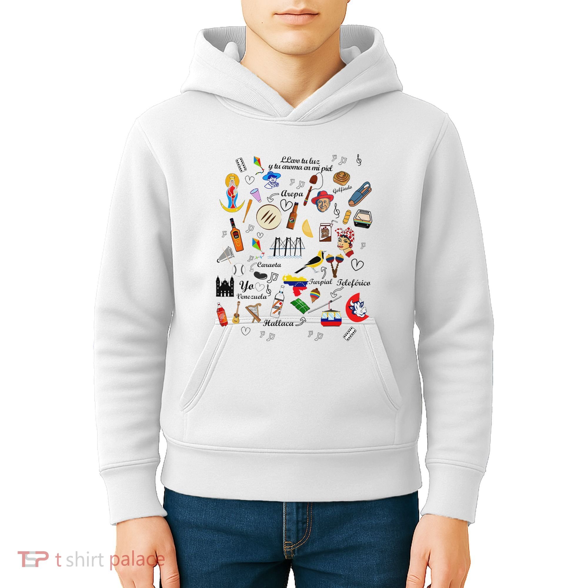 I Am A Proud Venezuelan Kids Hoodie