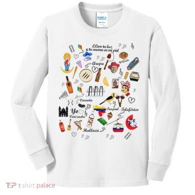 I Am A Proud Venezuelan Kids Long Sleeve Shirt