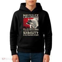 I Am A Dragon And This Dumpster Is My Mountain Of Gold Kids Hoodie thumb 4