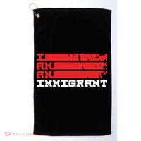 I Am An Immigrant Golf Towel thumb 0