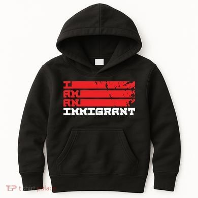 I Am An Immigrant Kids Hoodie