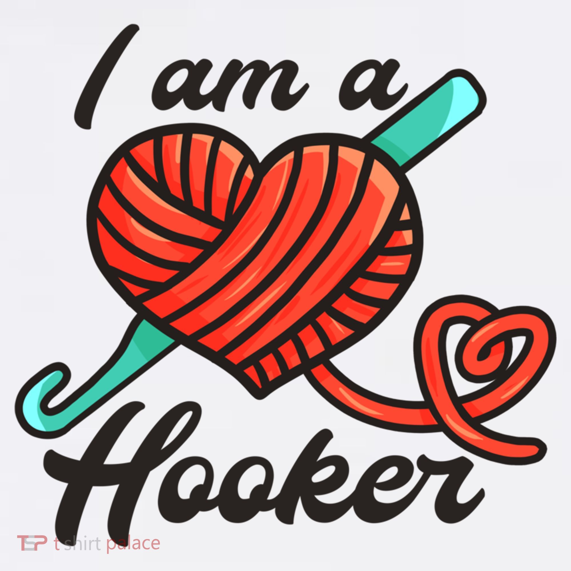 I Am A Hooker Crochet Crocheting Lover Yarn Dealer Cool Gift Ornament