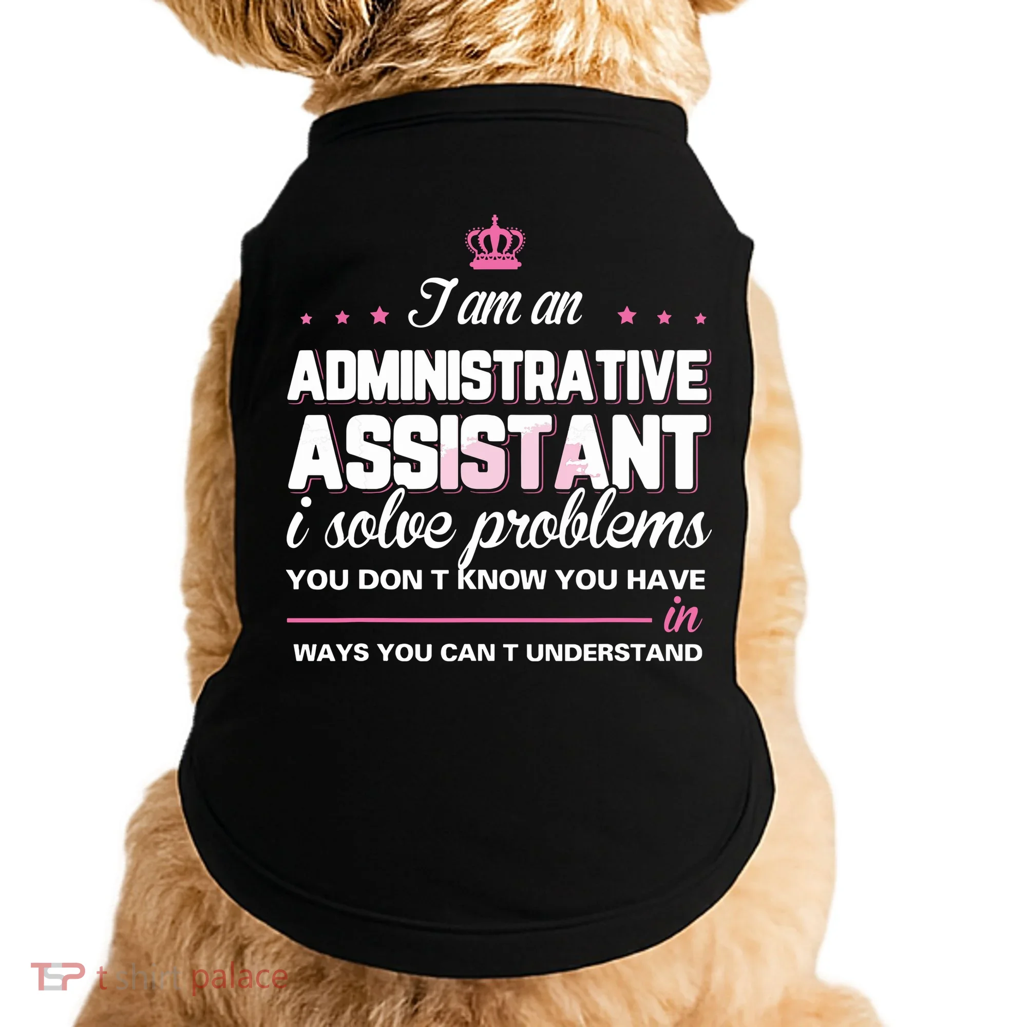 I Am An Administrative Assistant Doggie Tank