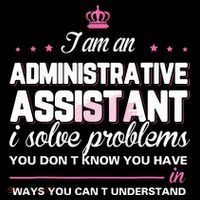 I Am An Administrative Assistant Button thumb 1
