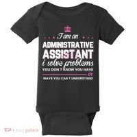 I Am An Administrative Assistant Baby Bodysuit thumb 0