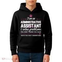 I Am An Administrative Assistant Kids Hoodie thumb 4