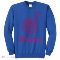 I Am A Hooker Funny Crocheting Crochet Lover Yarn Cool Gift Sweatshirt thumb 0