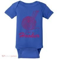 I Am A Hooker Funny Crocheting Crochet Lover Yarn Cool Gift Baby Bodysuit thumb 0