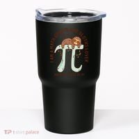 I Am A Math Genius And Sloths Lover Math Is A Piece Of Pi Tumbler thumb 0