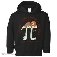 I Am A Math Genius And Sloths Lover Math Is A Piece Of Pi Toddler Hoodie thumb 0