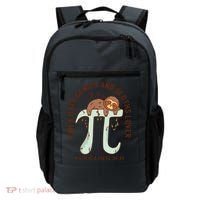 I Am A Math Genius And Sloths Lover Math Is A Piece Of Pi Backpack thumb 0