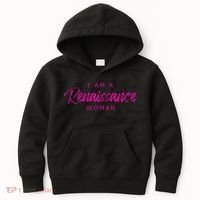 I Am A Renaissance Woman Kids Hoodie thumb 0