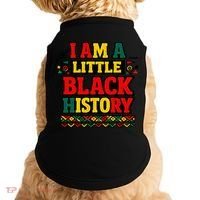 I Am A Little Black History Doggie Tank thumb 0