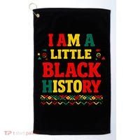 I Am A Little Black History Golf Towel thumb 0