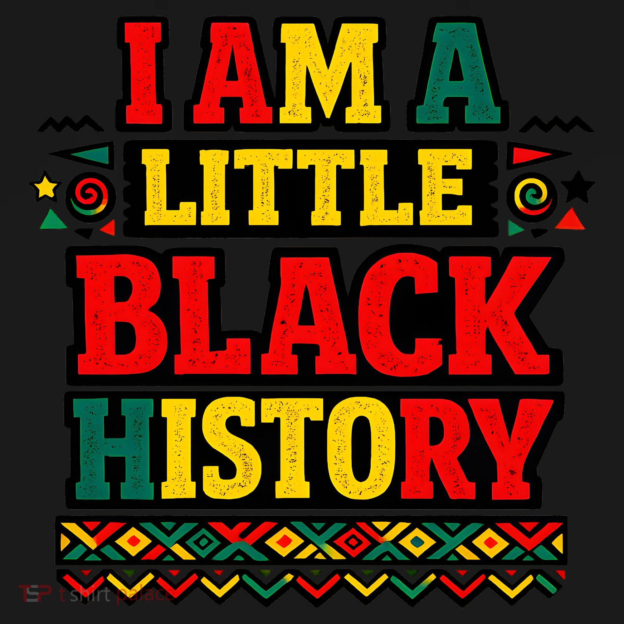 I Am A Little Black History Visor