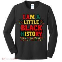 I Am A Little Black History Kids Long Sleeve Shirt thumb 0