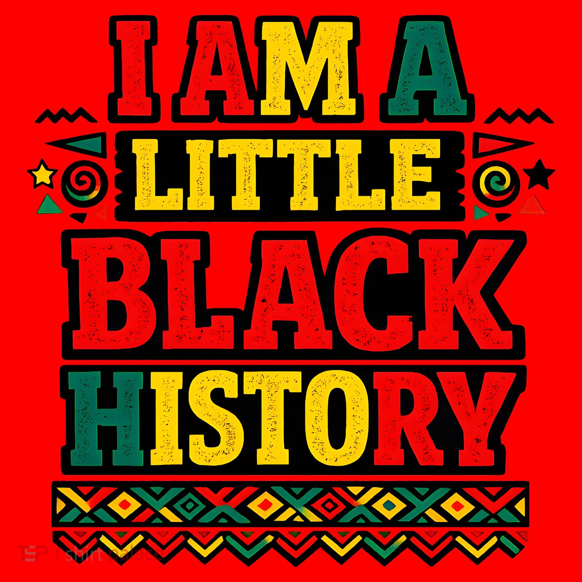 I Am A Little Black History Santa Hat