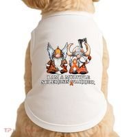 I Am A Multiple Sclerosis Warrior Gnome MS Awareness Orange Ribbon Doggie Tank thumb 0