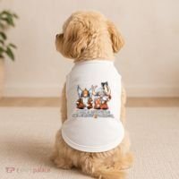 I Am A Multiple Sclerosis Warrior Gnome MS Awareness Orange Ribbon Doggie Tank thumb 2