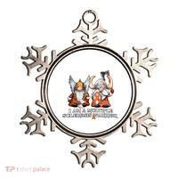 I Am A Multiple Sclerosis Warrior Gnome MS Awareness Orange Ribbon Ornament thumb 0