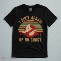 I Ain't Afraid Of No Ghost Vintage Funny Ghost T-Shirt thumb 5