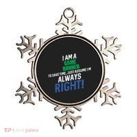 I Am A Game Runner To Save Time IM Always Right Gift Ornament thumb 0