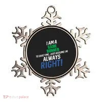 I Am A Game Runner To Save Time IM Always Right Gift Ornament thumb 0