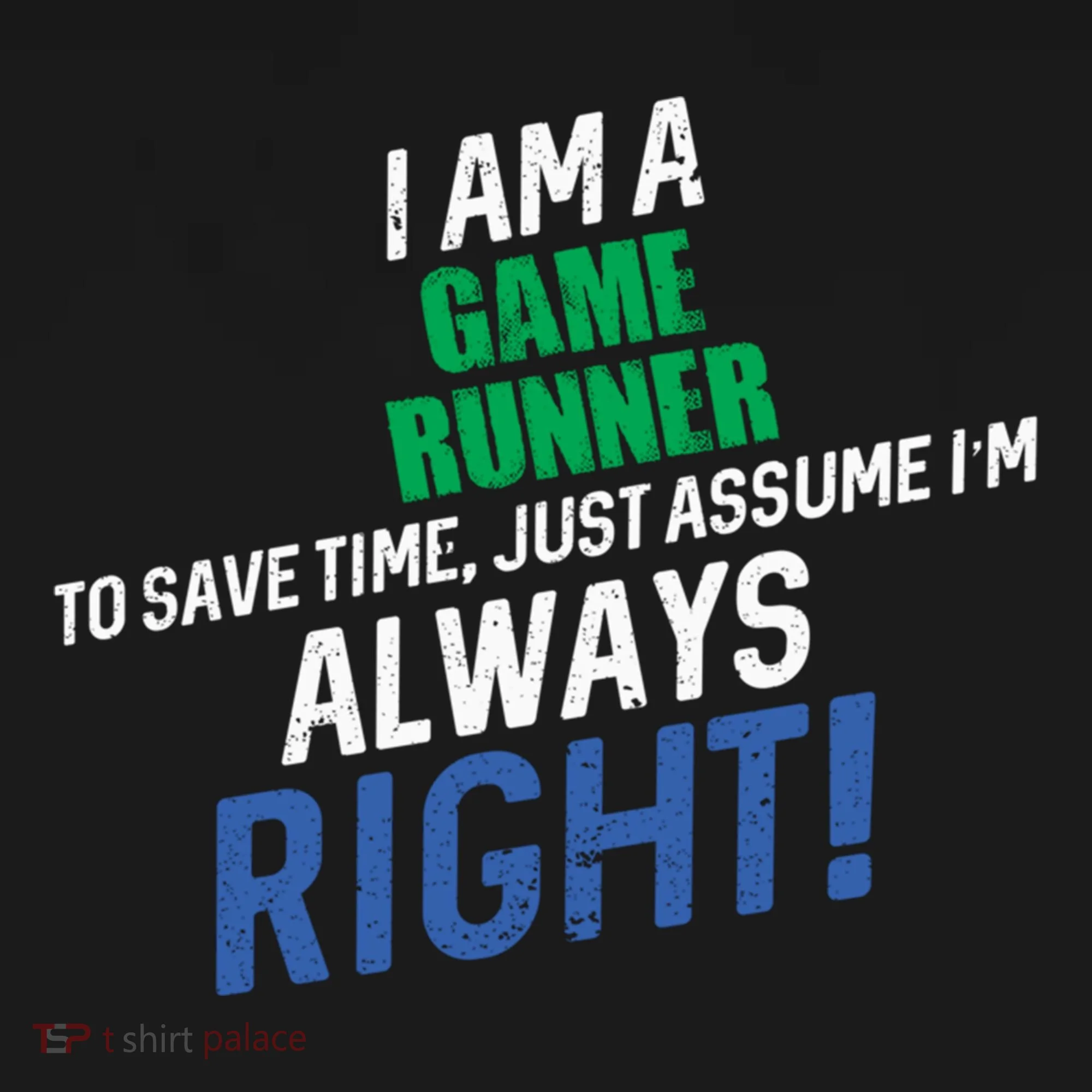 I Am A Game Runner To Save Time IM Always Right Gift Ornament