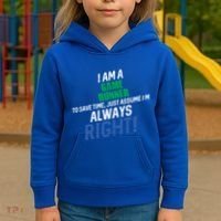 I Am A Game Runner To Save Time IM Always Right Gift Kids Hoodie thumb 3