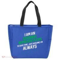 I Am An Account Representative To Save Time IM Always Right Gift Tote Bag thumb 0