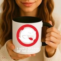 I Ain't Afraid Of No Ghost Coffee Mug thumb 3
