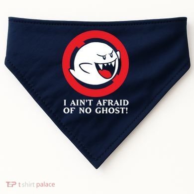I Ain't Afraid Of No Ghost USA-Made Doggie Bandana