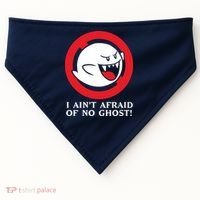 I Ain't Afraid Of No Ghost USA-Made Doggie Bandana thumb 0