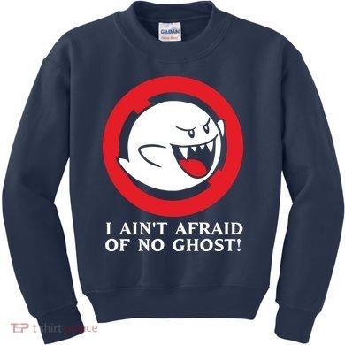 I Ain't Afraid Of No Ghost Kids Sweatshirt