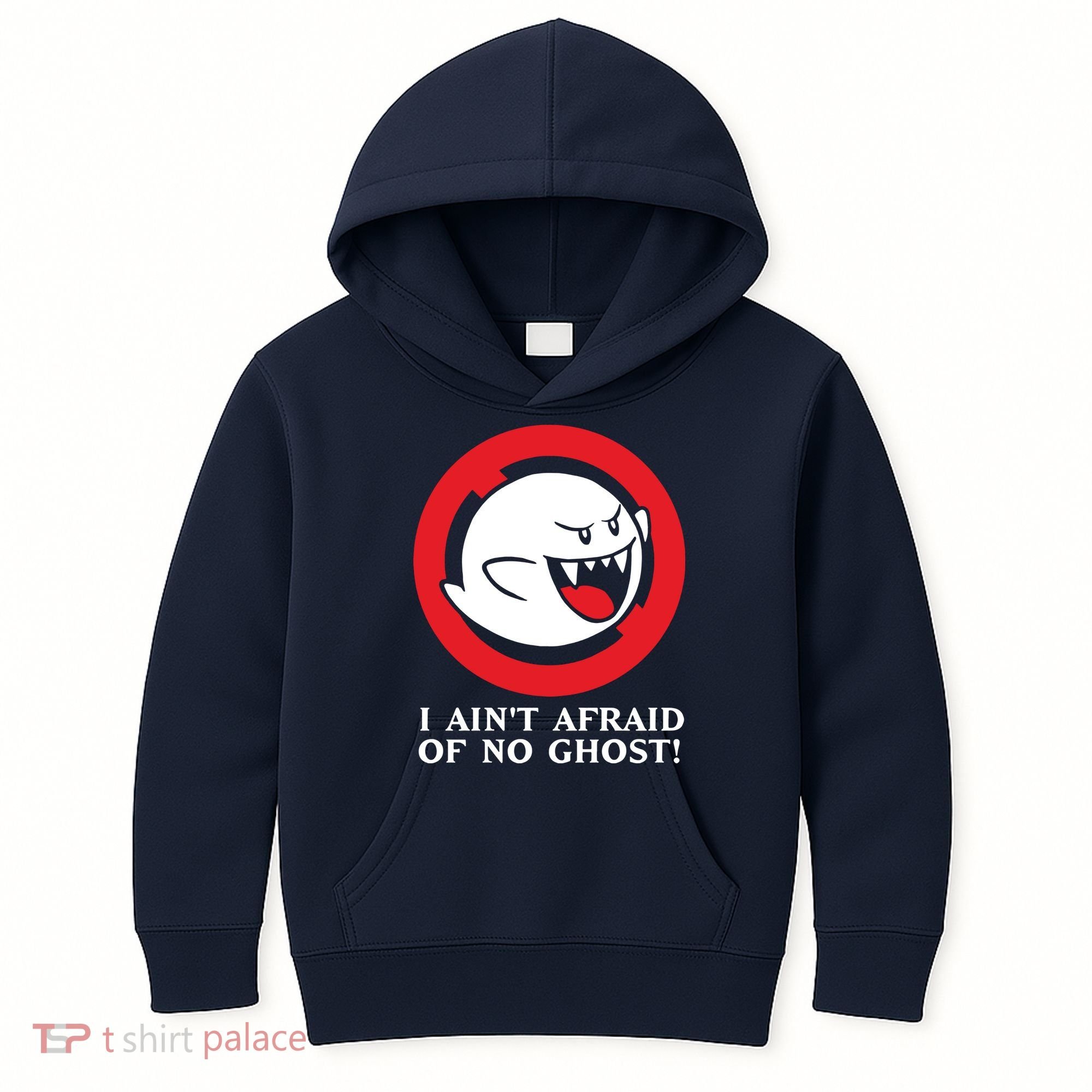I Ain't Afraid Of No Ghost Kids Hoodie