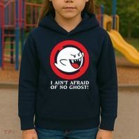 I Ain't Afraid Of No Ghost Kids Hoodie thumb 3
