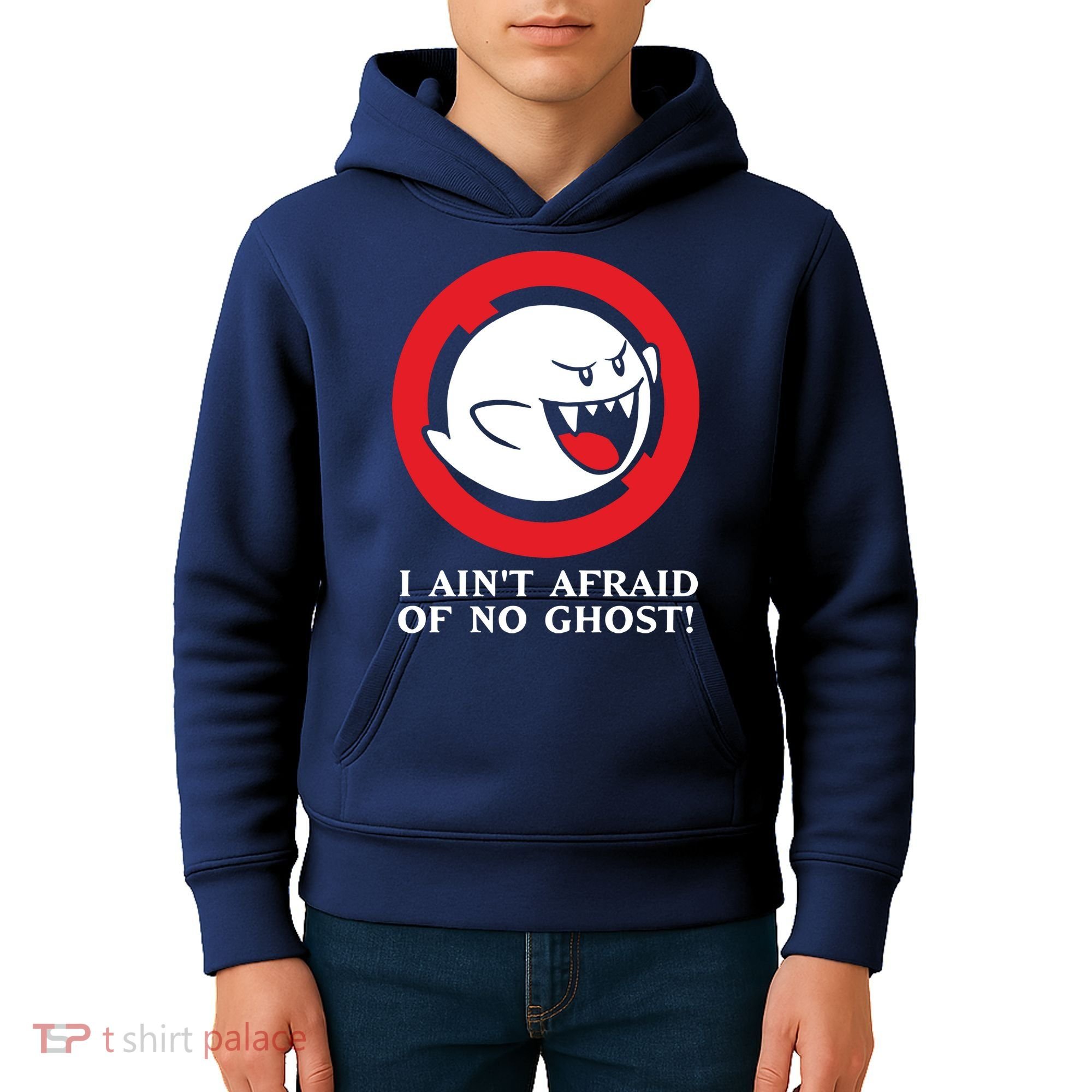 I Ain't Afraid Of No Ghost Kids Hoodie