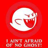 I Ain't Afraid Of No Ghost Santa Hat thumb 1