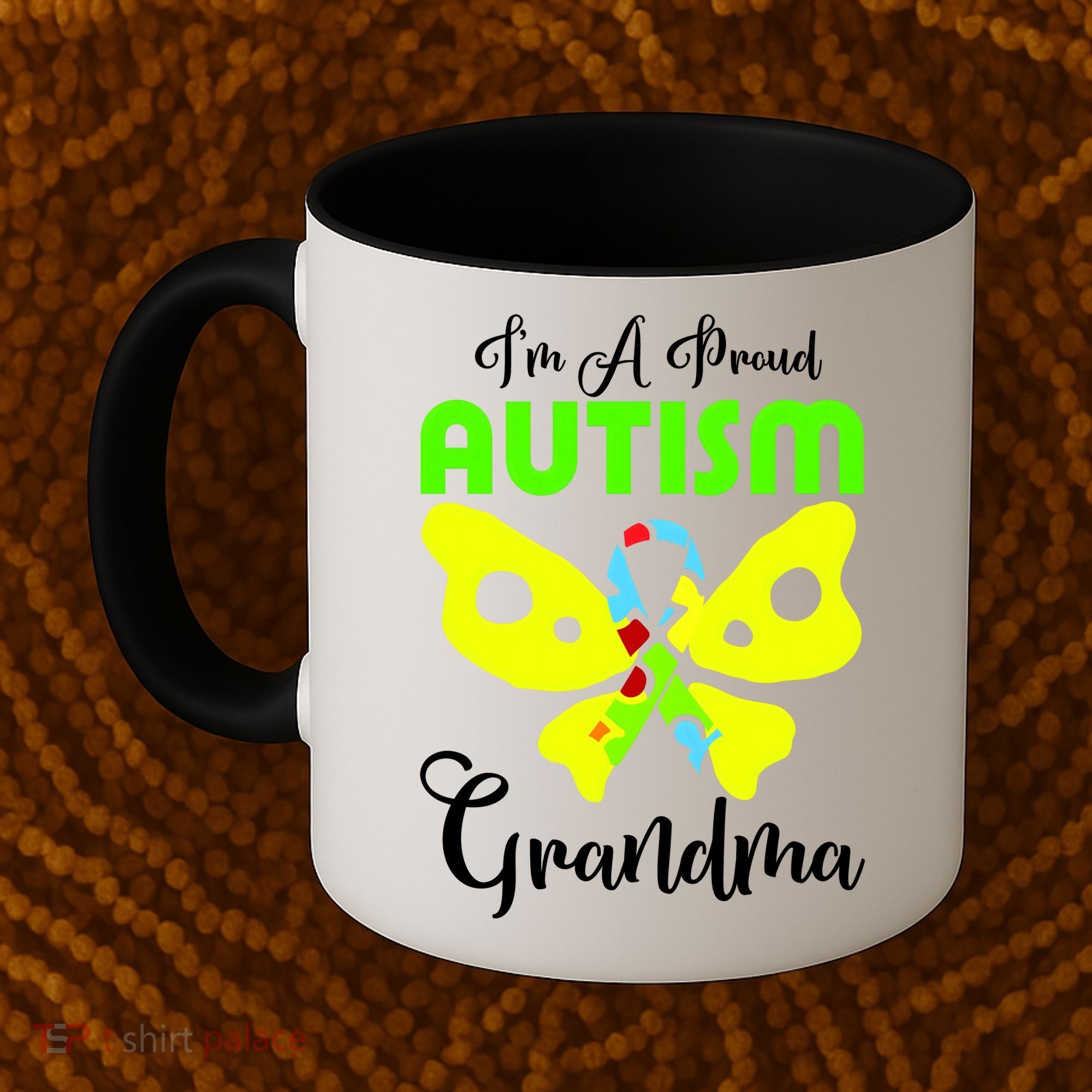 I Am A Proud Autism Grandma Coffee Mug