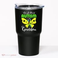 I Am A Proud Autism Grandma Tumbler thumb 0